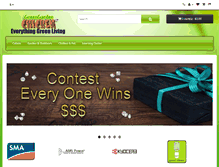Tablet Screenshot of greengardenchicken.com